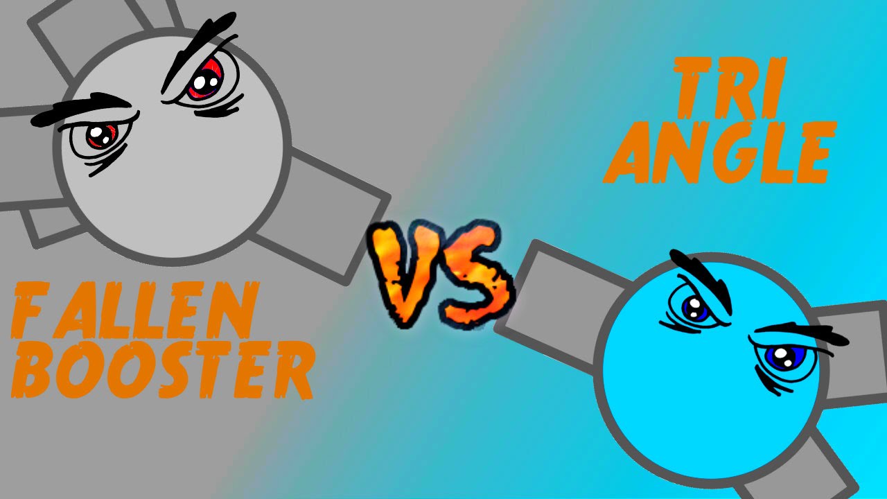 DIEP.IO FALLEN BOOSTER vs TRI ANGLE // NEW SECRET BOSS!! // Whose Faster!?