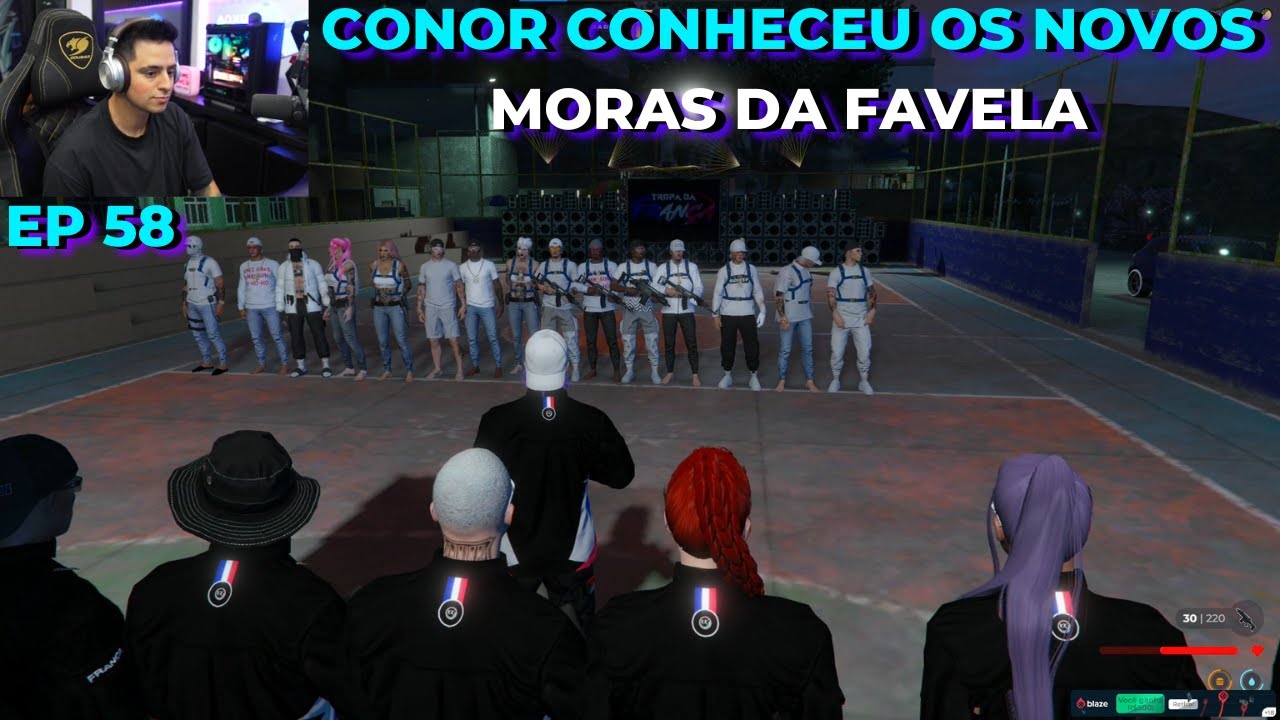 CONOR CONHECEU OS NOVOS MORADORES DA COMUNIDADE EP 58 [GTA RP] 