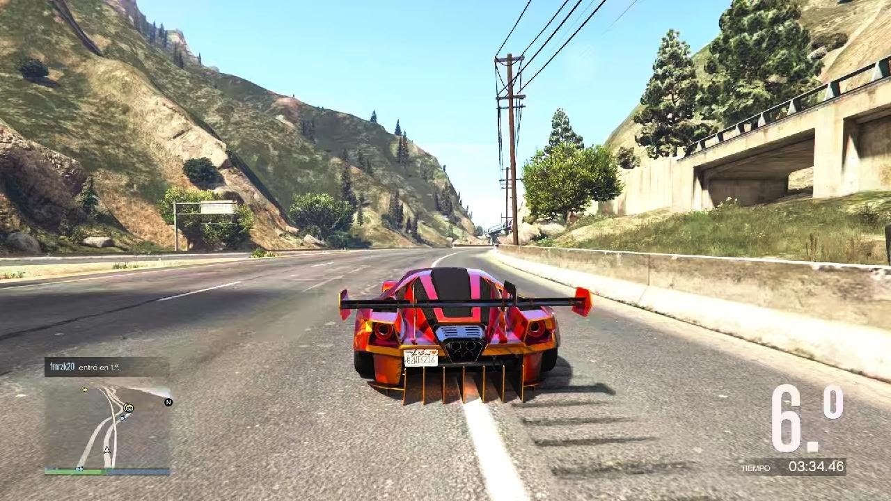 LARGA DISTANCIA CON MUCHOS CHOQUES Y JUGADAS INCREÍBLE FINAL MUY ÉPICO Y ENTRETENIDO EN GTA ONLINE