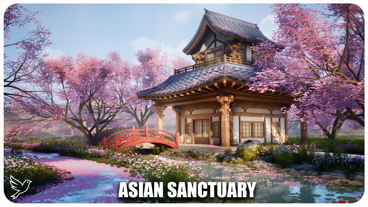 Asian Sanctuary Unreal Engine 5