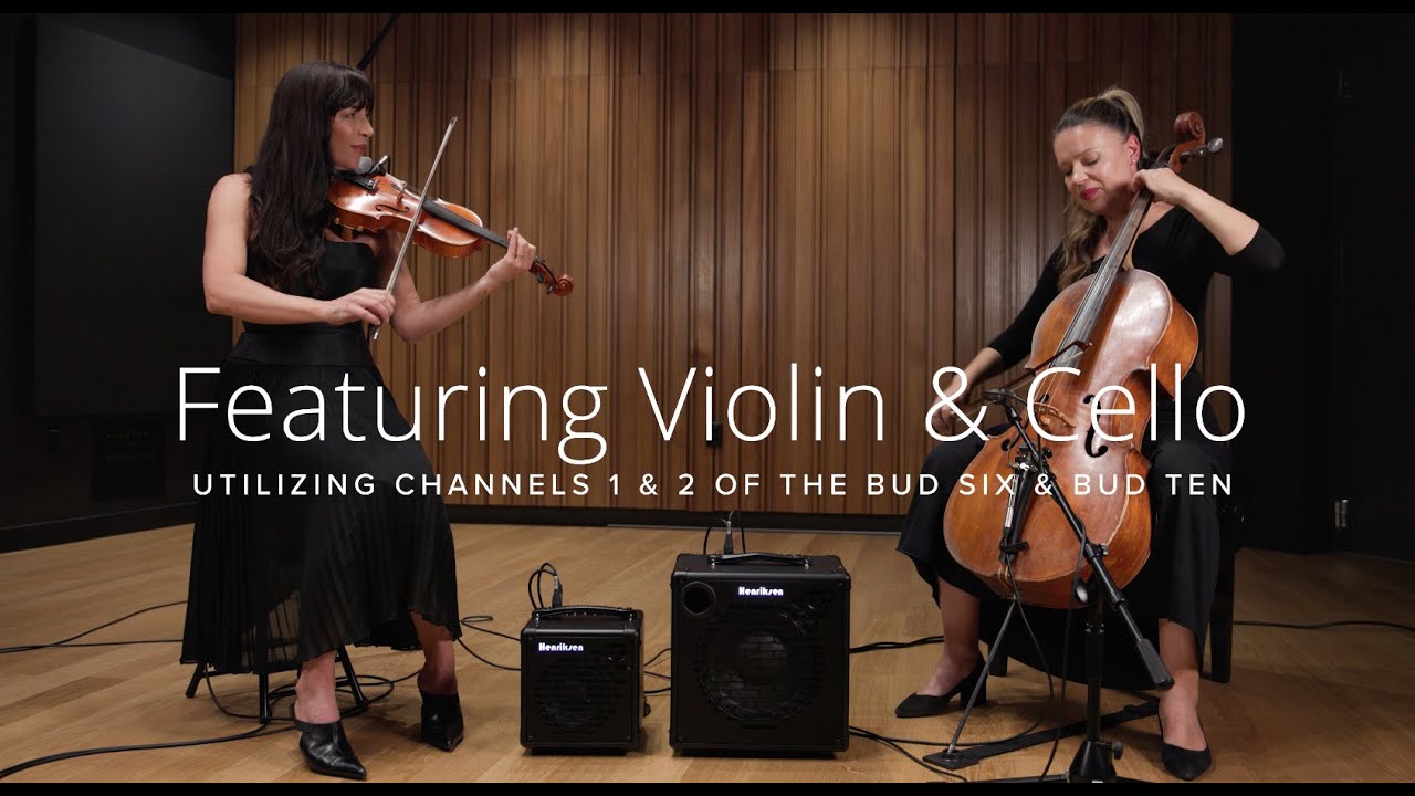 Henriksen Amps - The Bud 6 and The Bud 10 Featuring Violin and Cello