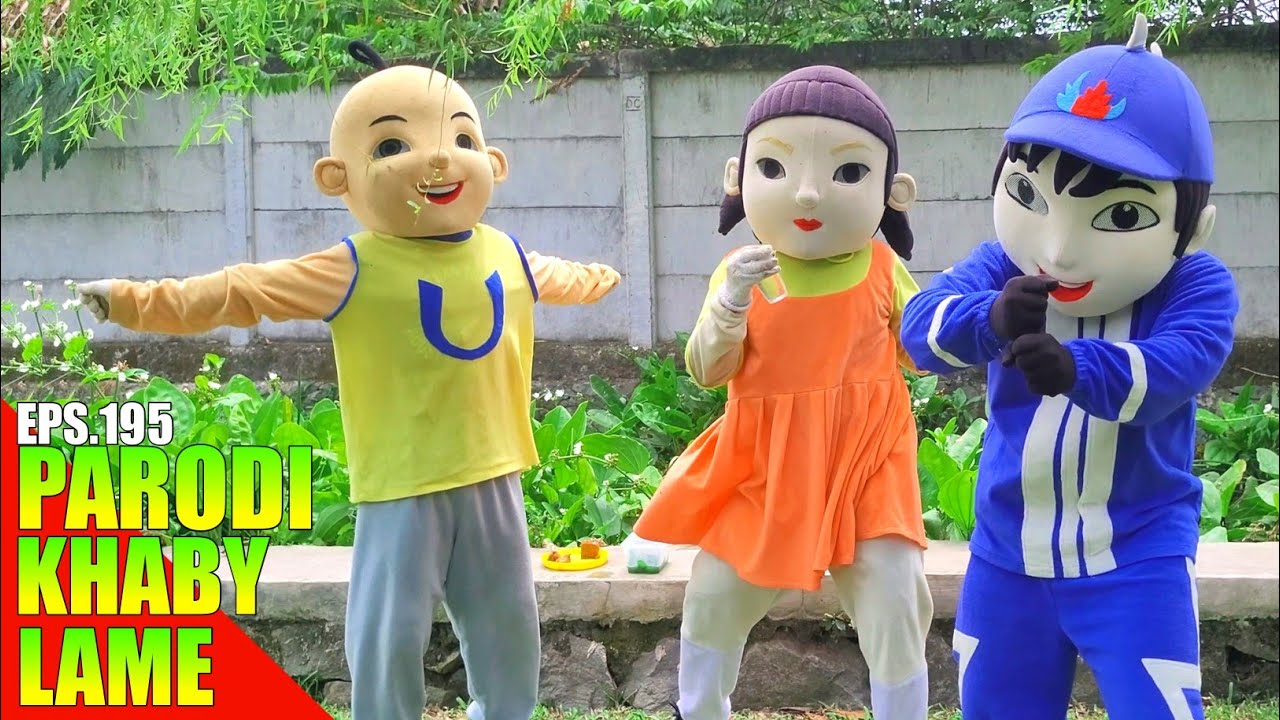 Drama Badut Boboiboy & Ondel-Ondel Betawi ~ Parodi Khaby Lame Ditaman | TeleBadut Eps.195