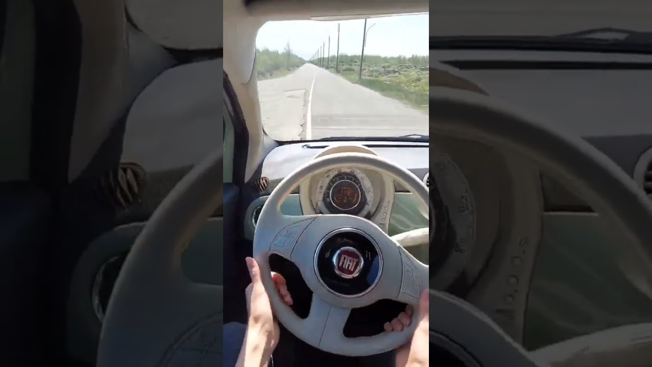 Brutal fiat 500 acceleration🤣🤣full pov drive in my chann
