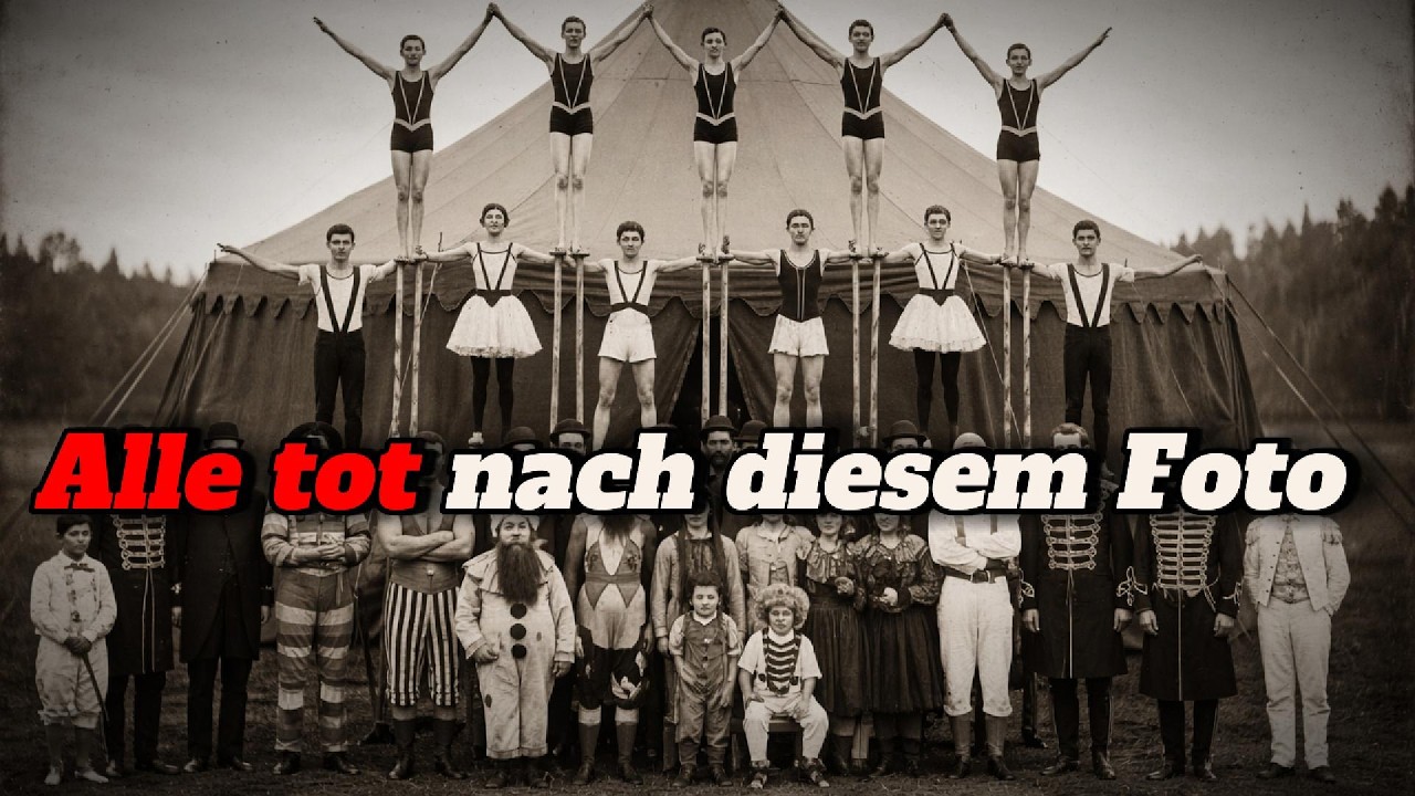 6 Stunden später waren 317 Menschen tot – Das unheimliche Zirkus-Foto von 1875