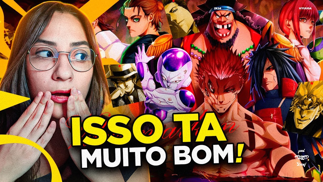 EU SURTEI NESSE VÍDEO!!! Vilões (Animes) - Coração Sujo | M4rkim - REACT