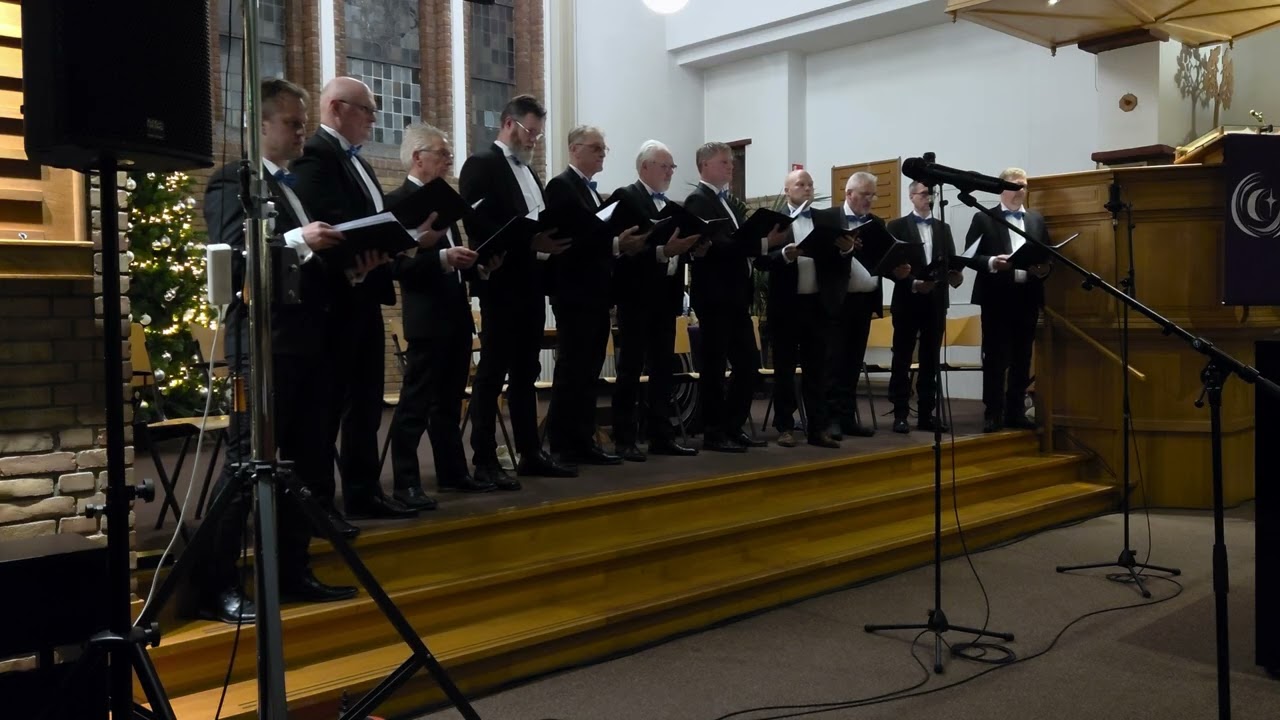 Ik kniel aan Uwe kribbe neer - Gereformeerd Mannenkoor Looft de Heer (Kerstconcert 2025)