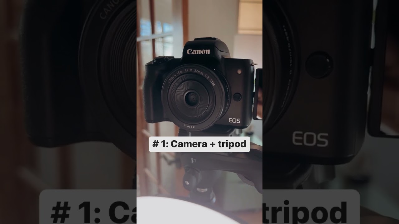 Simple Filming Set-Up for YouTube: See my gear behind the scenes as a professional video editor!