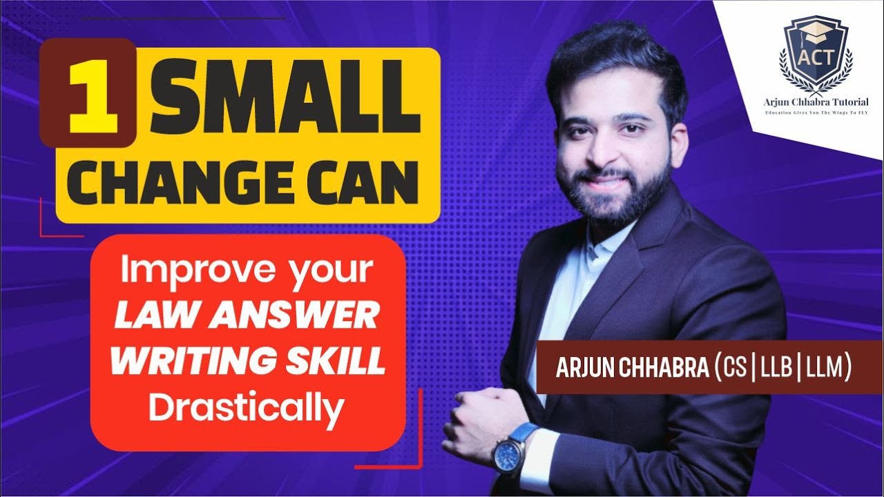 SIR LAW K ANSWERS KAISE LIKHEIN ? | SAMAJH M TOH SAB AATA HAI LIKHNA NAHI AATA HAI | CA CS CMA |