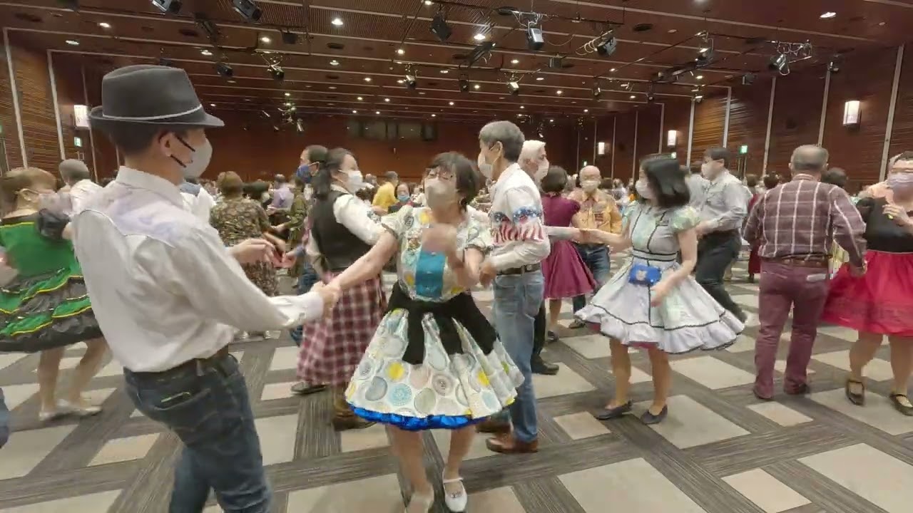 【SQUARE DANCE (PLUS)】伊藤さん（東京SDC）／東京スクエアダンス普及会アニバーサリー