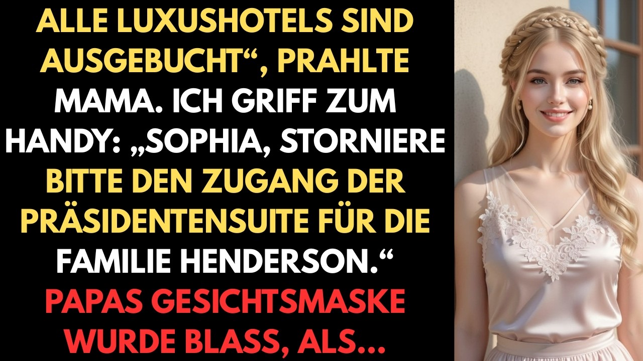 Meine Eltern sagten: „Über Weihnachten ist kein Platz“ – dann brauchten sie meine Hotelkette.