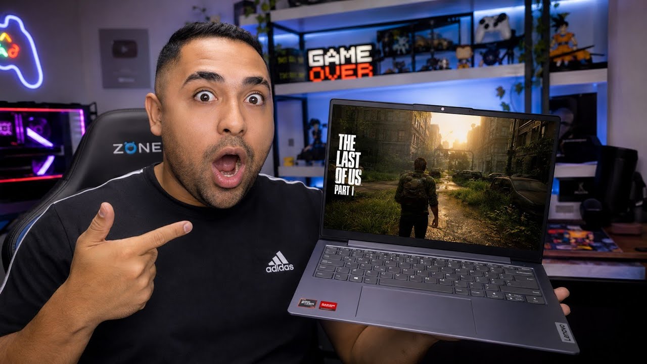 Pruebo el The Last of Us 1 - Laptop Lenovo Slim 3 - Ryzen 7 7735hs - Radeon 680m 🔥