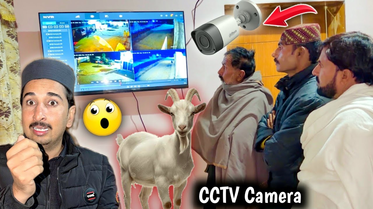 Cctv Camera Ki Madad Say Bakri Chor Tak Ja Phonchy 😱Malik Rizwan Exposed 😡