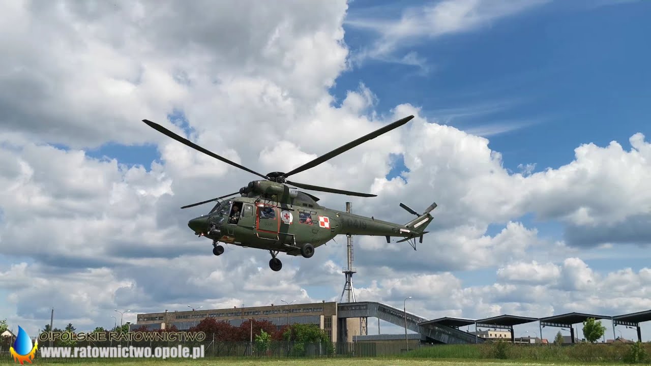 Start PZL - W-3 Sok&oacute;ł 0419 z Opola