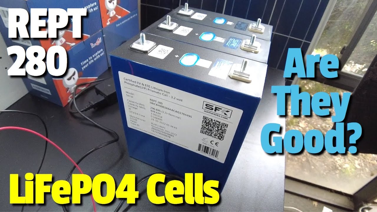 REPT 280Ah 6000 Life Cycle LiFePO4 Cells