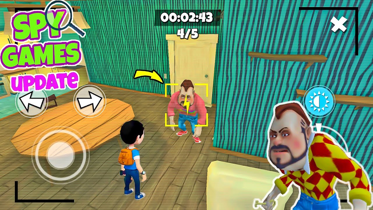 Dark Riddle SPY Game 19.0.0 - SPY GAMES UPDATE NEW - Free All Neighbor Skin Color  | Part 186
