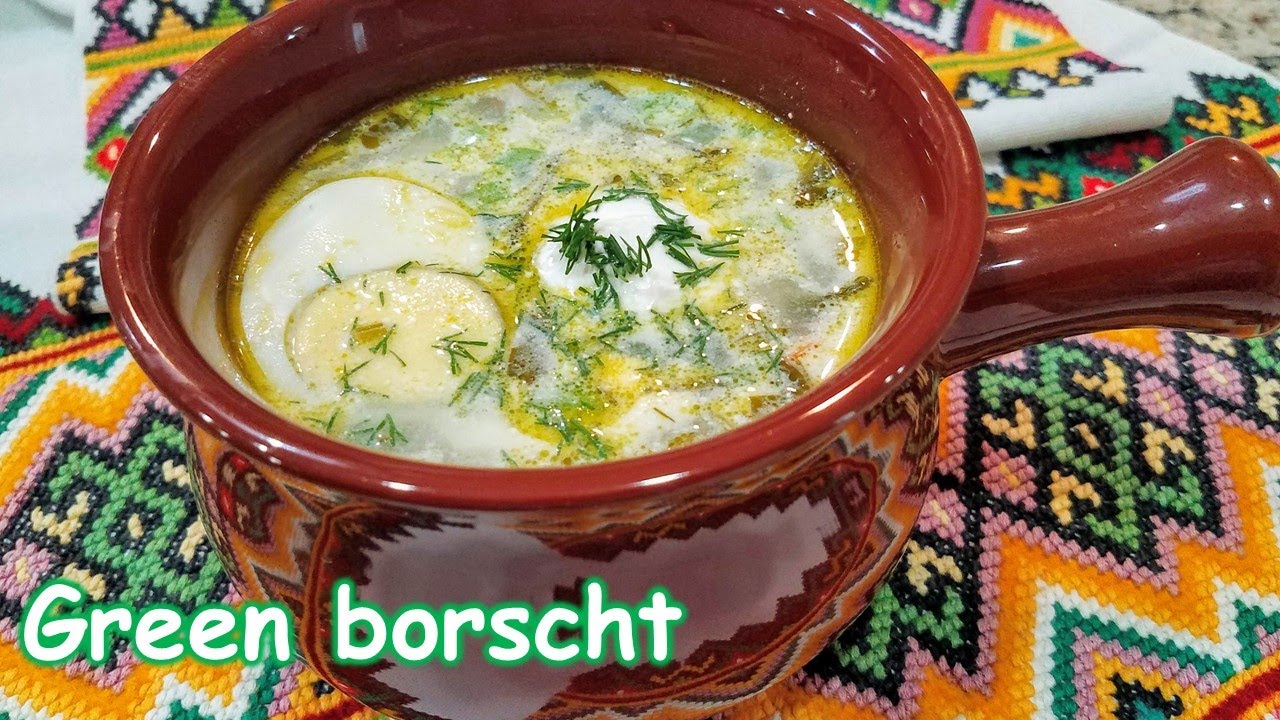GREEN BORSCHT with SPINACH Instant pot 🍵 Зелений борщ зі шпинатом