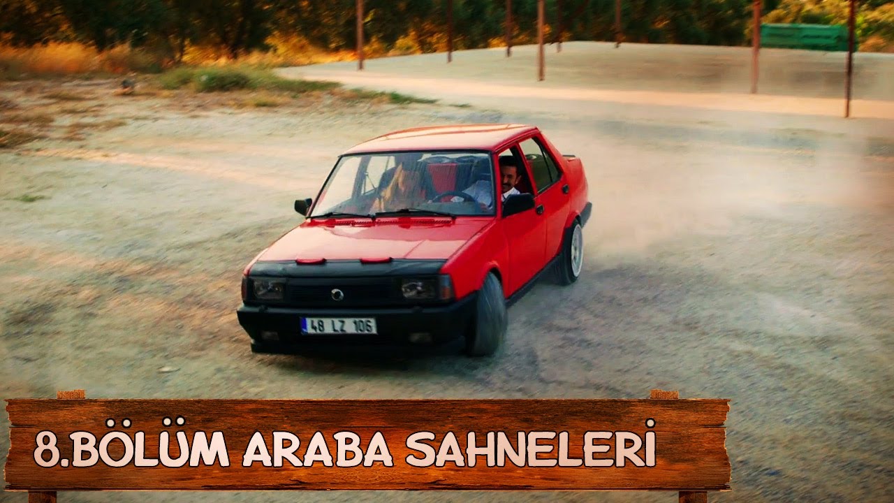 Güzel Köylü - Yanlayarak Kızın Aklını Aldı! 8. Bölüm Bünyamin Araba Sahneleri