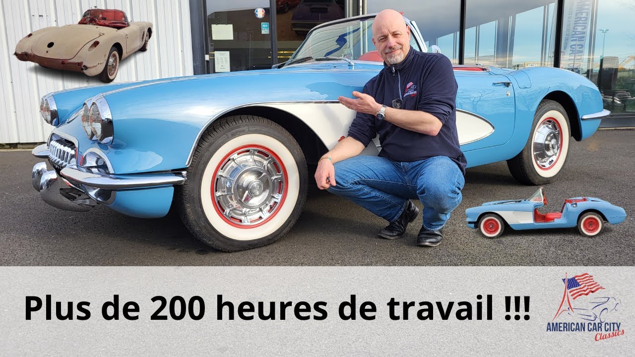 Chevrolet Corvette C1 de 1959 restaurée chez nous 🛠👀