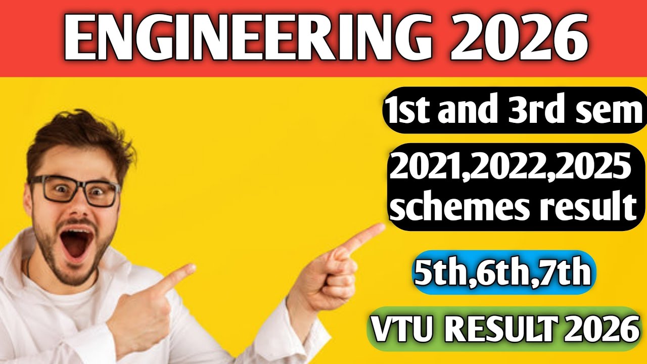 VTU result|1st and 3rd sem result date|5th and 7th sem revaluation update|when is result?|edu yodha 