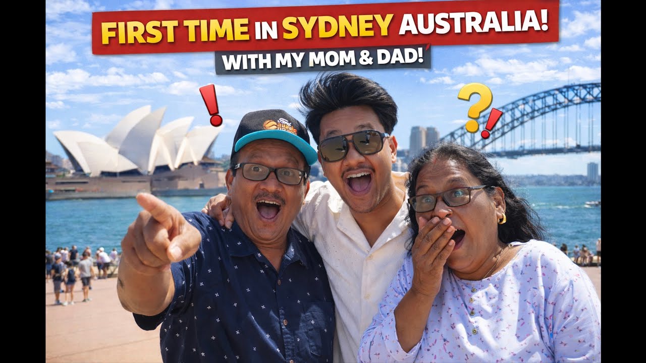 First time in Sydney with my Mom & Dad || Their reactions were priceless!!