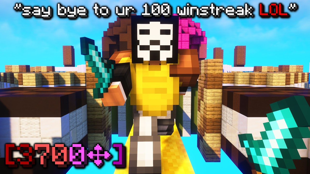 100 Bedwars Winstreak in 2026 (SNIPED)