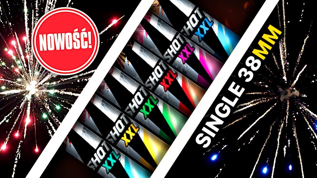 Single Shot TXC734 kaliber XXL od Triplexa! Nowość 2025! HIT! Fireworks