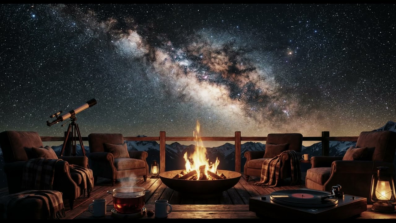 【3時間】最高の集中ゾーンへ。脳のリラックスJazz Piano【勉強・読書】Night Jazz - Starry Sky -  Chill out - Lo-Fi -jazz-piano