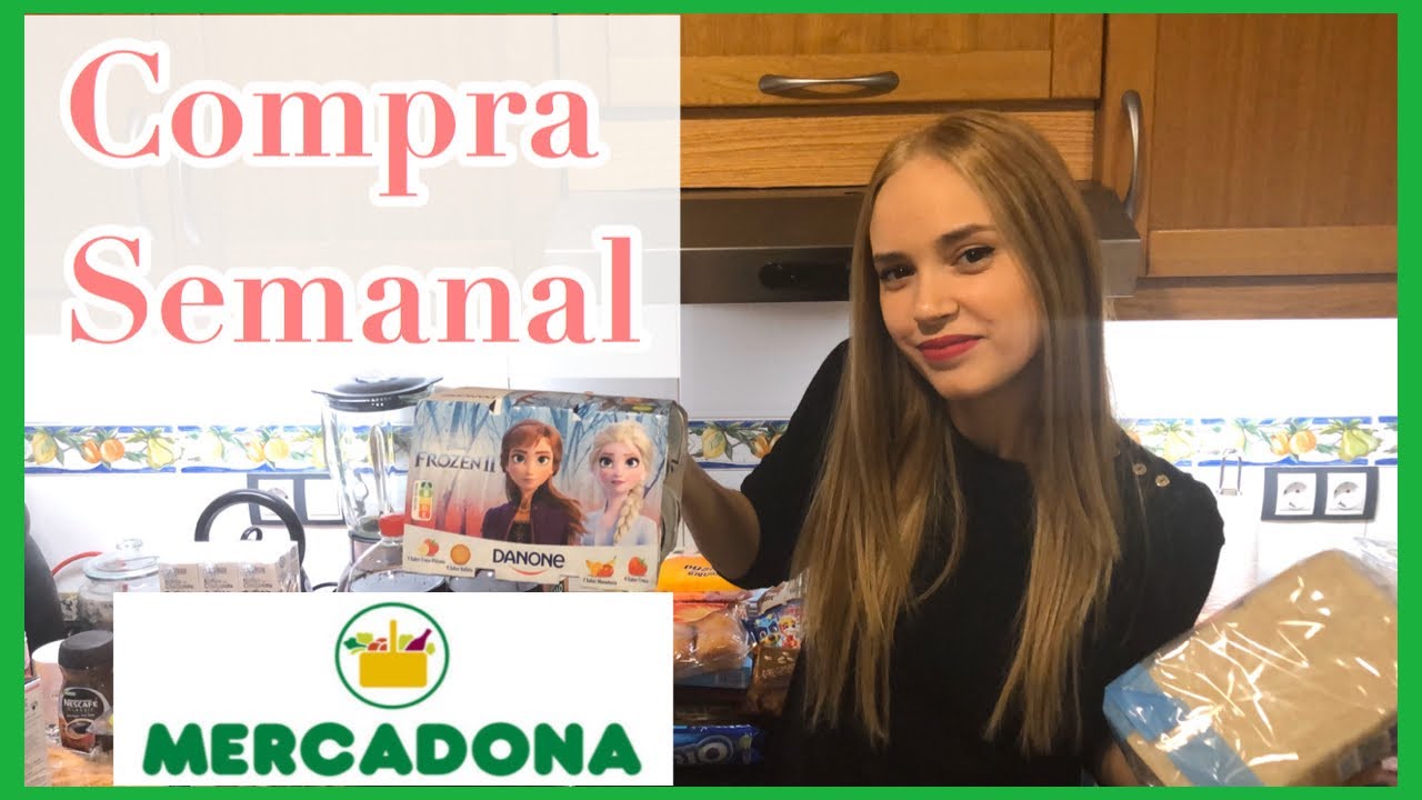 COMPRA semanal MERCADONA | SUPER compra semanal MERCADONA