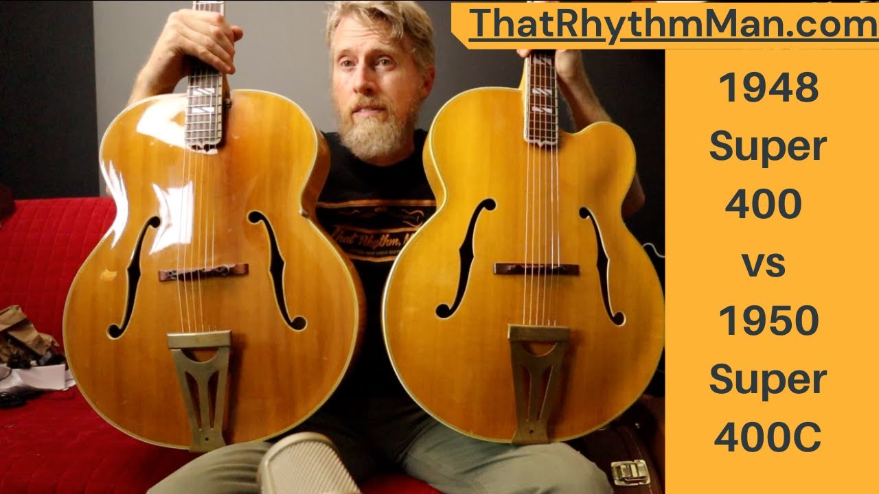 Acoustic Gibson Super 400 Shootout - Non-cutaway vs Cutaway