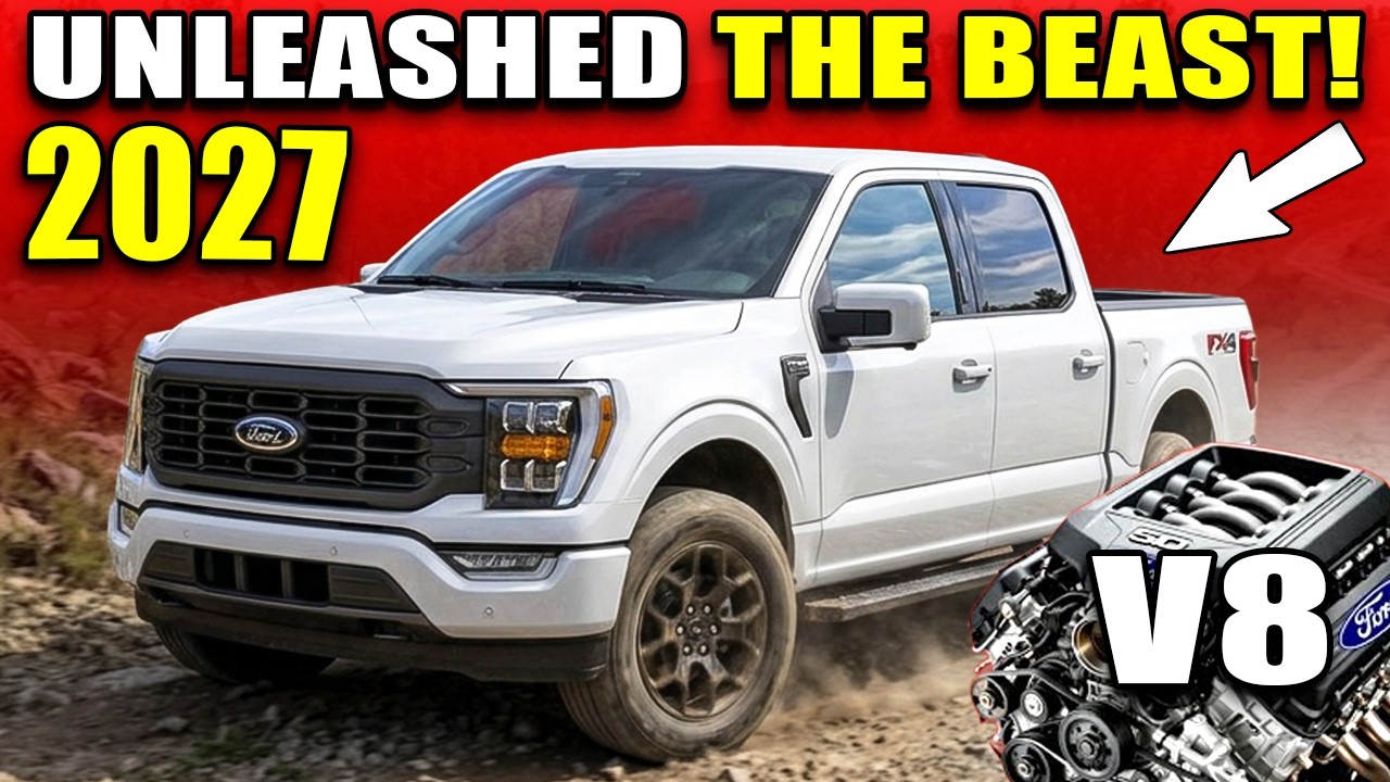 Совершенно новый двигатель V8 для Ford F-150 2027 года заставляет конкурентов нервничать!