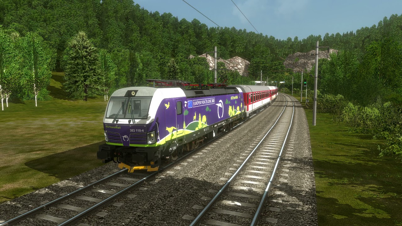 OpenRails CZ/SK - Skúška Vectron part 2.