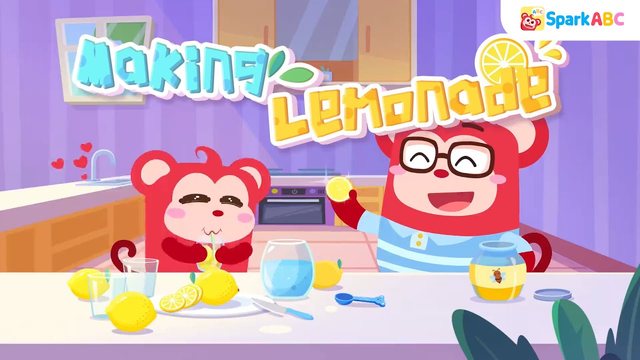 Making Lemonade |Let's make some lemonade! | A Funny Song |Nursery Rhymes for Kids