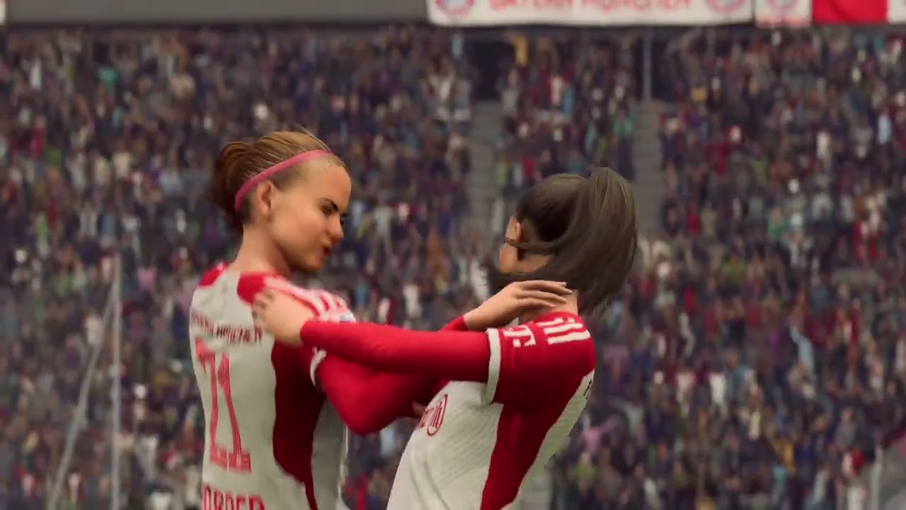 ea Fc24, FC Bayern Frauen Einlauf & tor ! Torhymne & Einlaufhymne. Ps5  #fc24 #fcbayern #torhymne