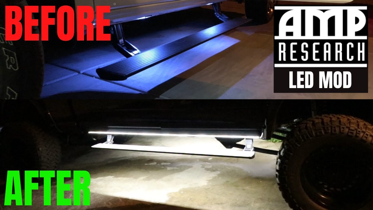 MUST DO UPGRADE!!! If You Have AMP RESEARCH POWERSTEPS with original LEDs.