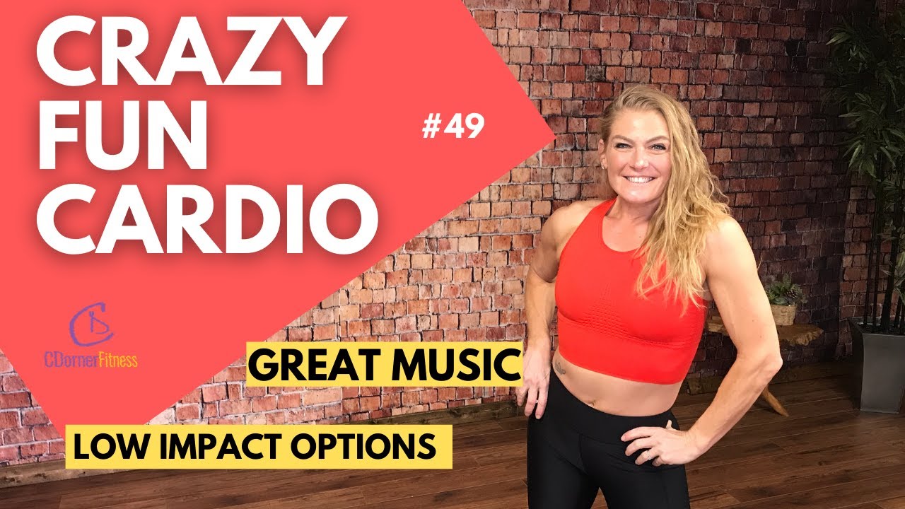 45 Minute Fun Cardio Mash-up Workout | Fat Burning | Low Impact Options