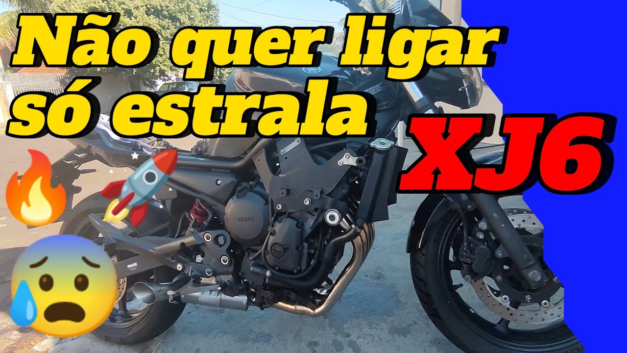 Moto não liga, só estrala. Resolvido!