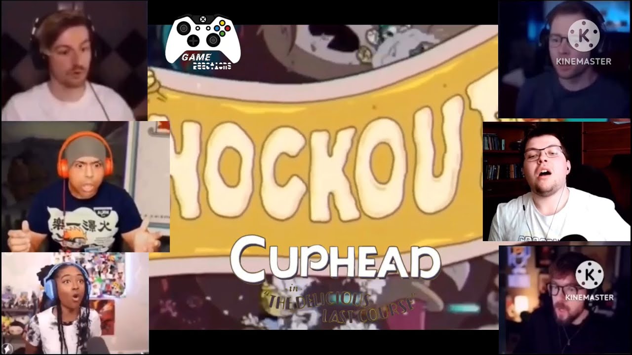 Gamers React to the Fake Knockout Sign | Cuphead: The Delicious Last Course (DLC)