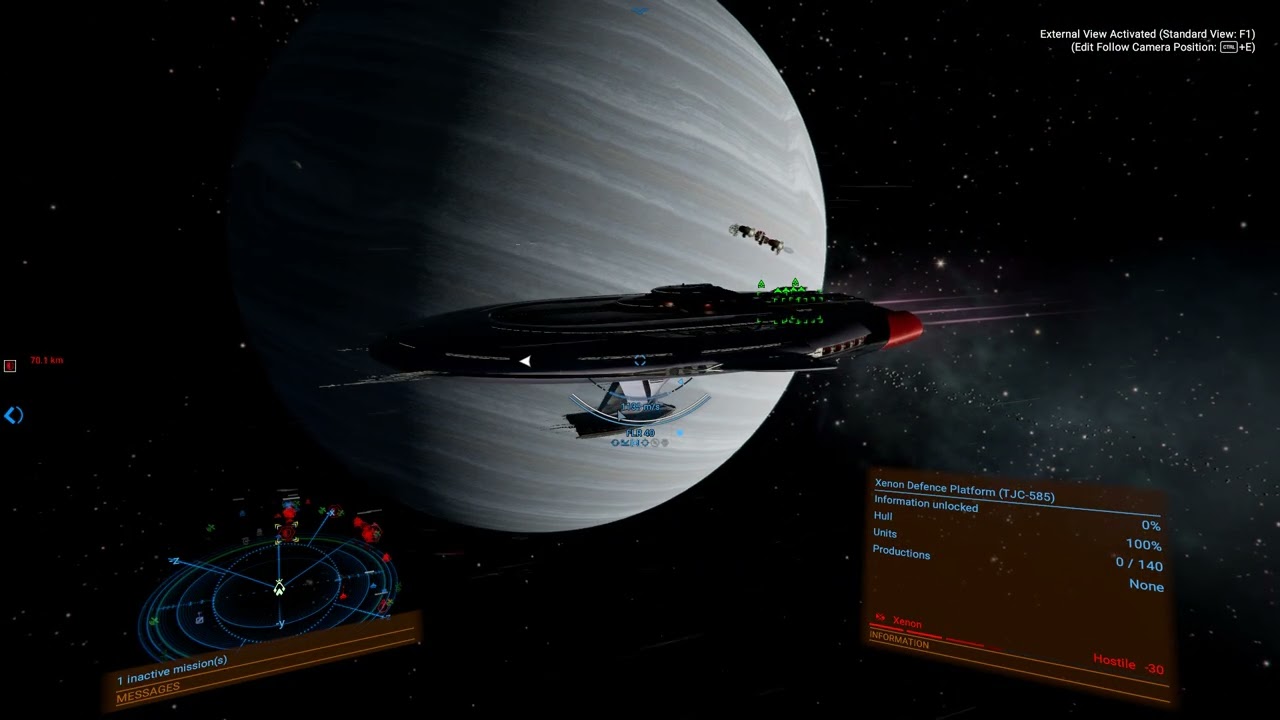 X4  Foundations: 9.0 Beta 1 - Paranid fleet test 2, fighter focused, some station demolition
