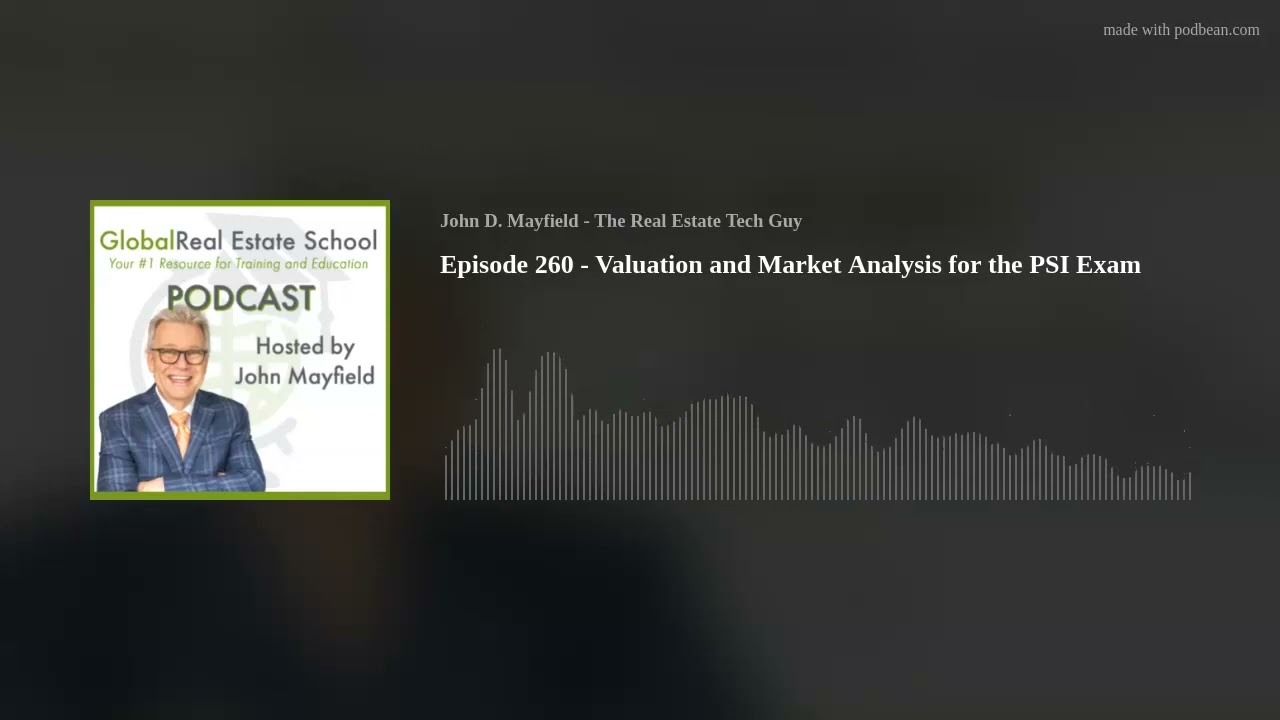Episode 260 - Valuation and Market Analysis for the PSI Exam