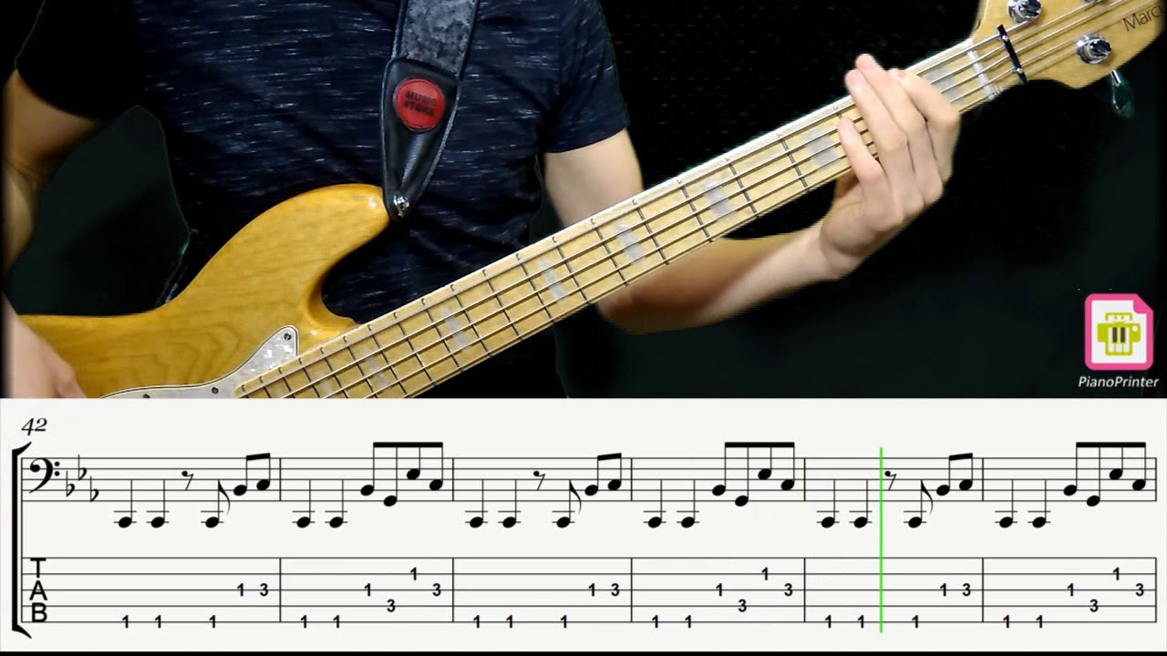 Bon Jovi - It's My Life Bass Cover | Tabs & Sheet Music