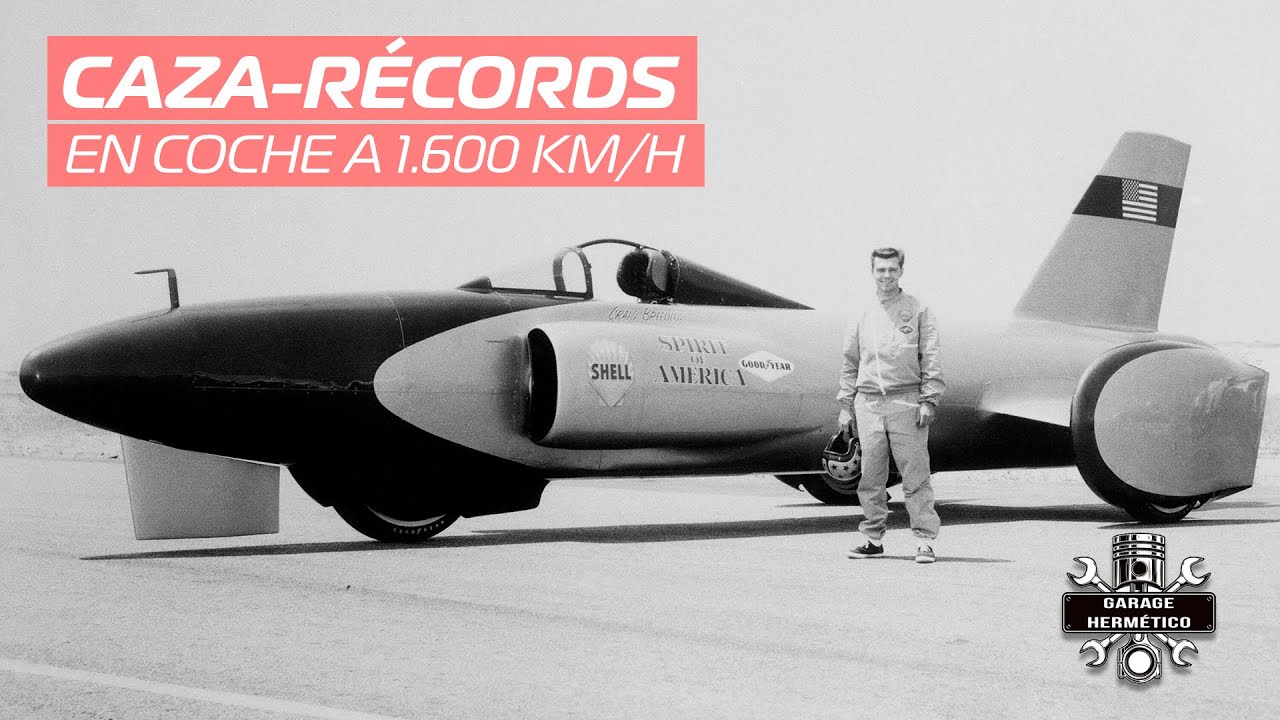 En Coche a 1.600 km/h: Cazarrécords
