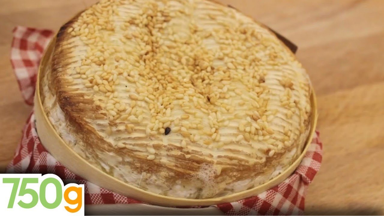 Recette de Camembert au sésame au four - 750g