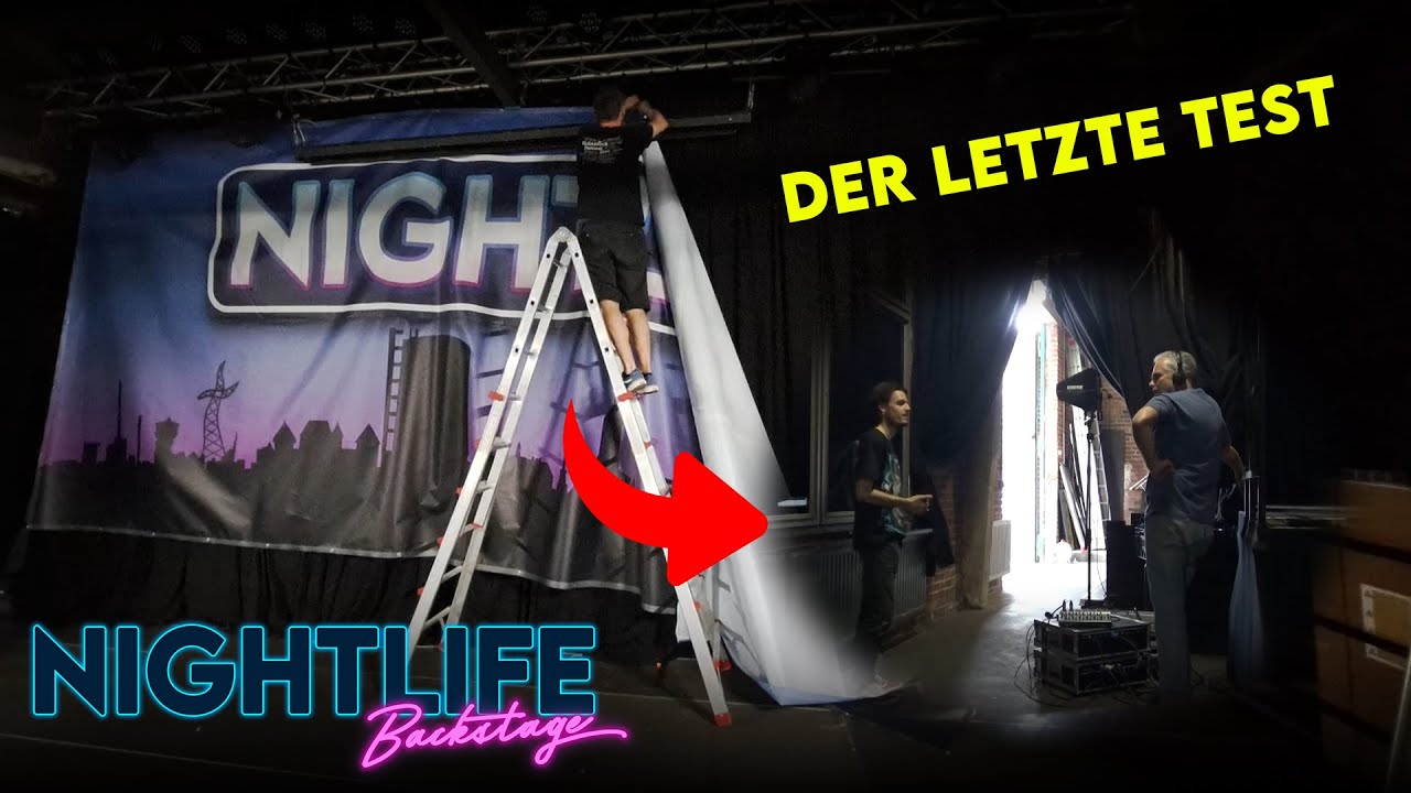 2 Tage vor der Show – der letzte große Test