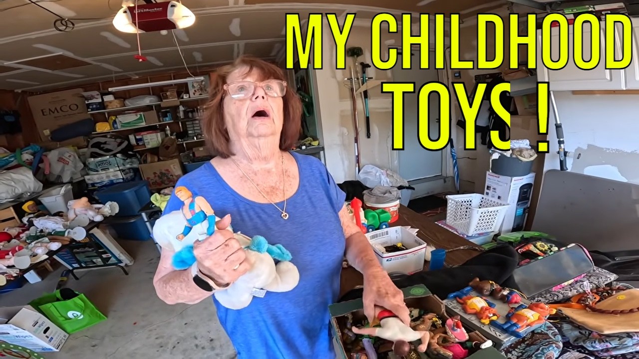 OLD TOY COLLECTION FOUND AT A GARAGE SALE!