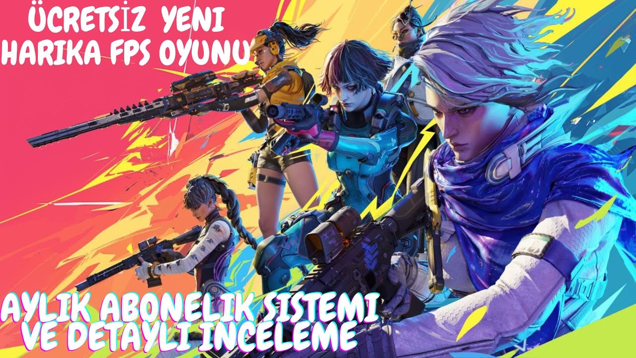 ÜCRETSİZ YENİ HARIKA FPS OYUNU FRAGPUNK DETAYLI İNCELEME - NASIL OYNANIR? KARAKTERLER VE PAKETLER
