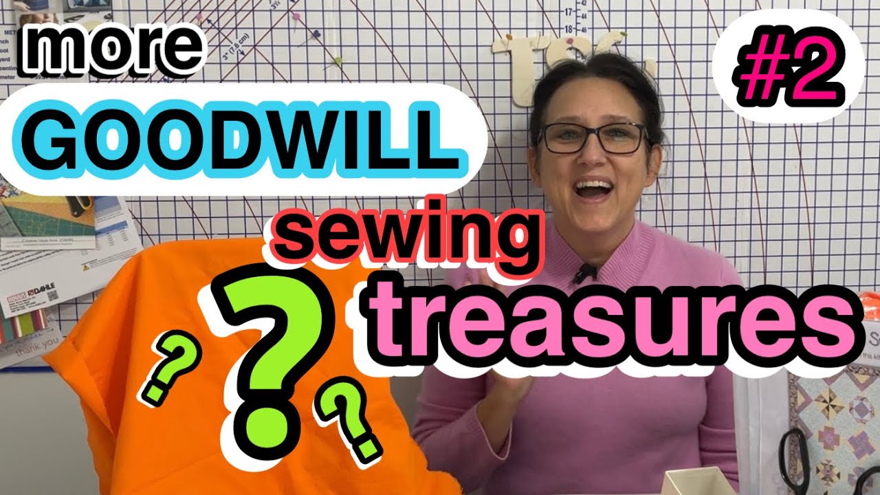 My Sewing Supply Thrift Haul ~ Amazing Goodwill Sewing Treasures