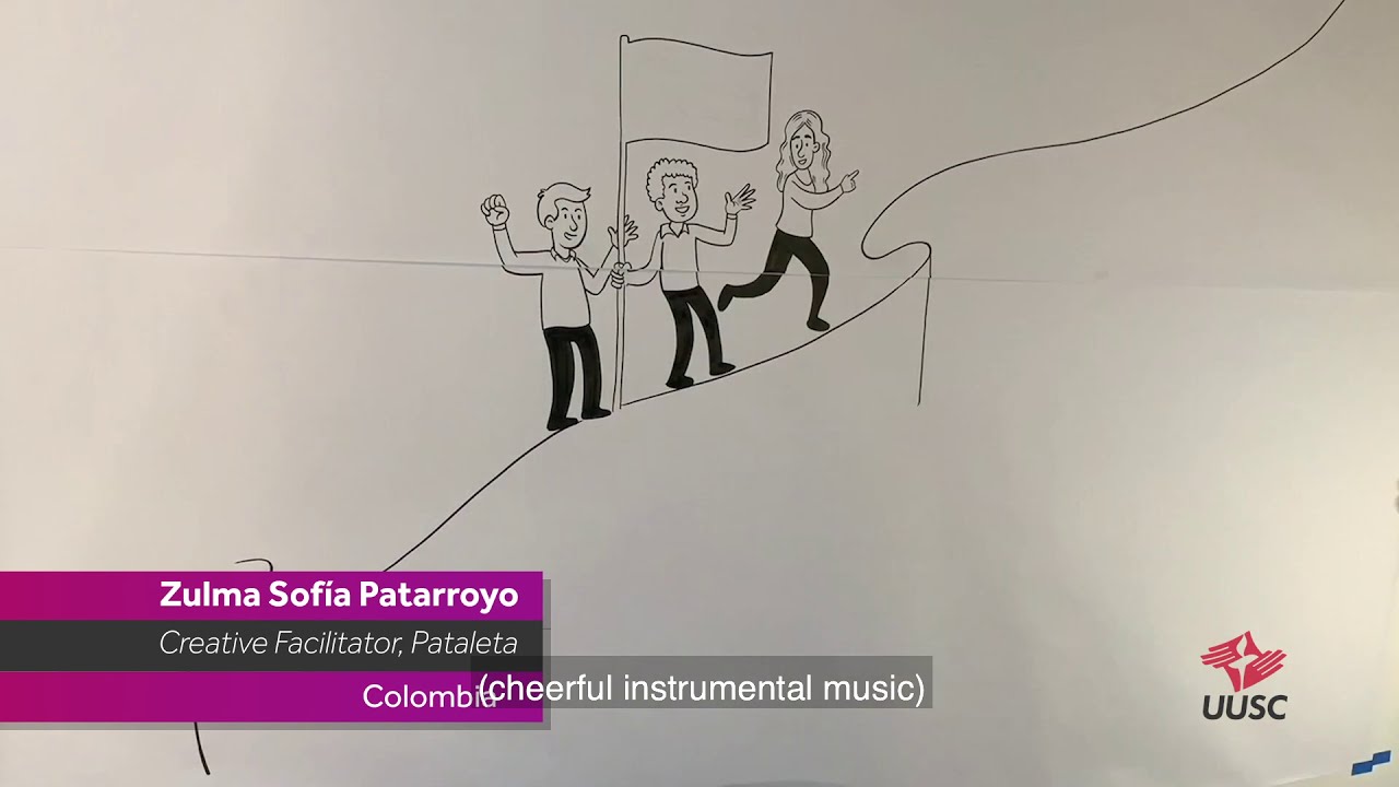 UUSC Visual Map by Zulma Sofia Patarroyo | UUSC 80th Anniversary Gala