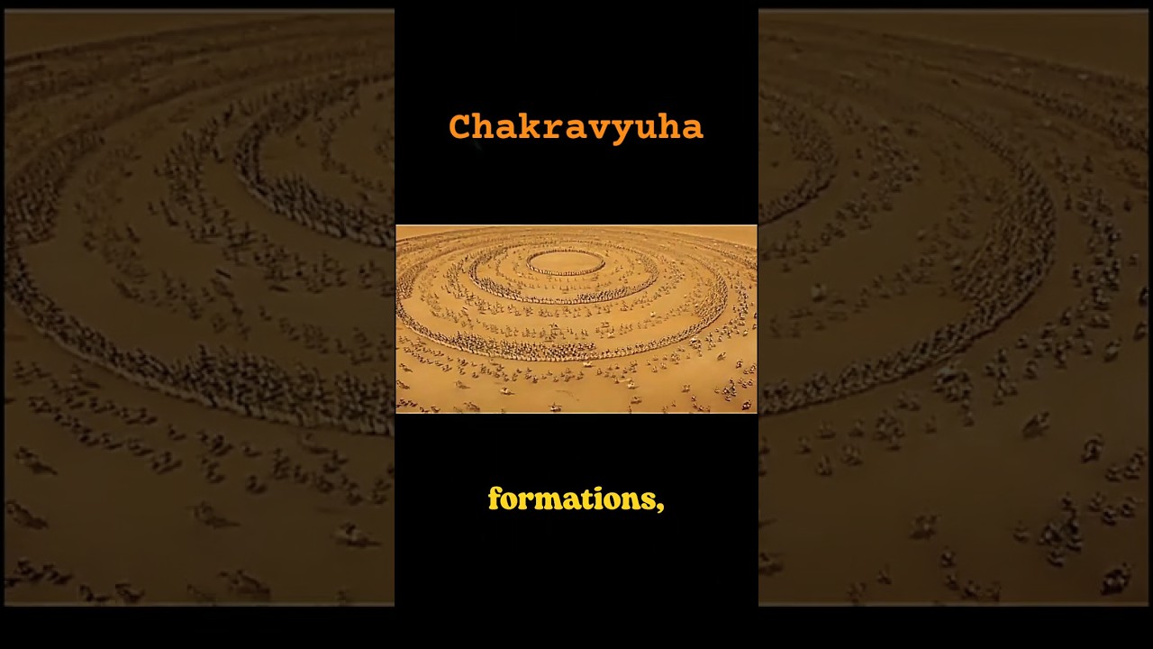 Battle Formations like Chakravyuha in Mahabharata! #shortsfeed #trending  #shorts #short #viralvideo