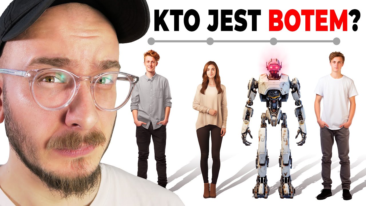 8 LUDZI vs 1 UKRYTY ROBOT