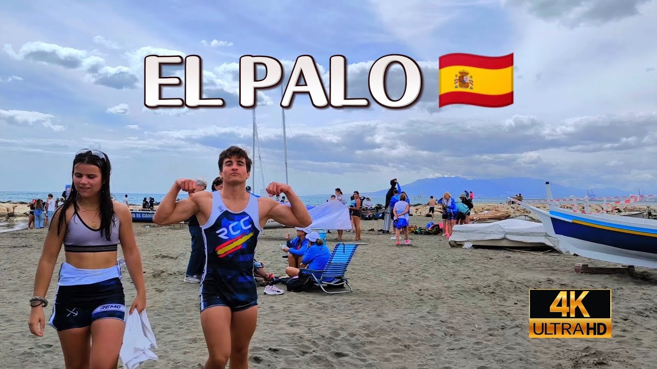 🔥 Paso a paso visita EL PALO, Málaga, España 🇪🇸 COSTA DEL SOL 🌞 4K